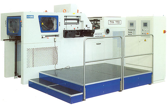M&aacute;quina de Corte e Vinco Autom&aacute;tica com Hot Stamping - Elite H790