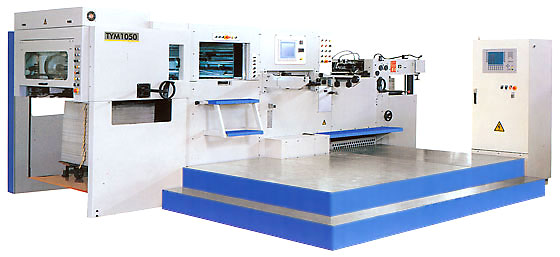 M&aacute;quina de Corte e Vinco Autom&aacute;tica com Hot Stamping - Elite H1050