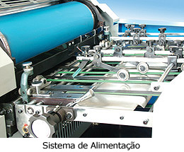 Sistema de alimenta&ccedil;&atilde;o composto por esquadro lateral tracionador (puxador)