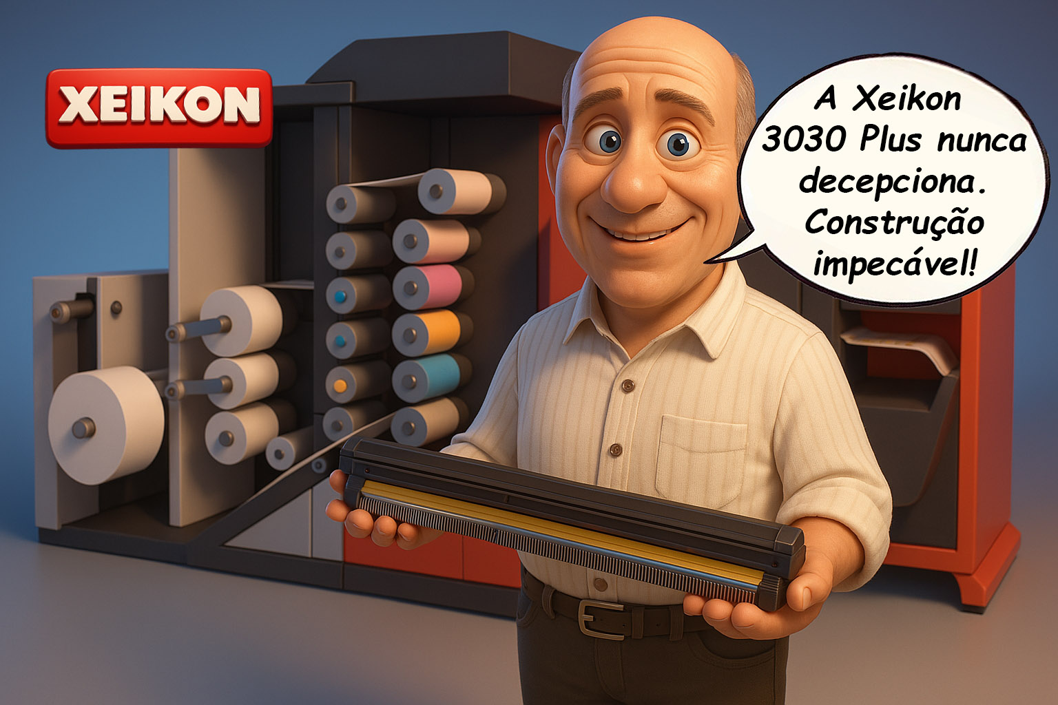 Xeikon 3030 Plus: Best-Seller! Xeikon 3030 Plus: Best-Seller!