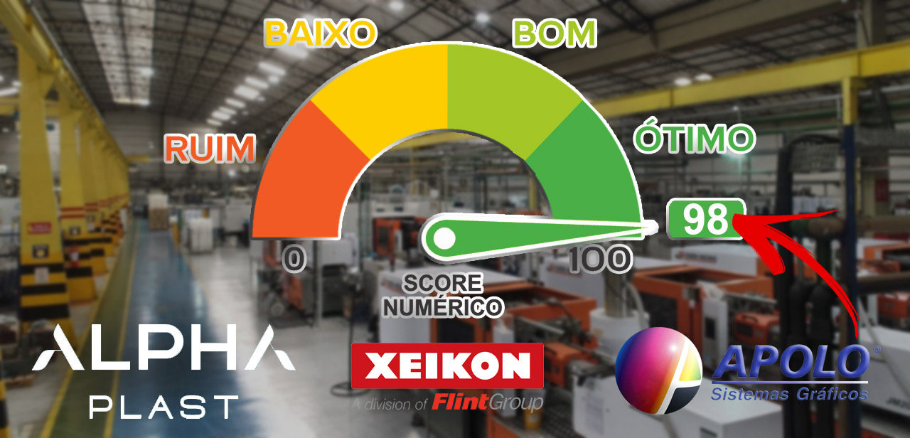 Apolo ganha nota máxima no IQF - Indice de Qualificação de Fornecedor 2022