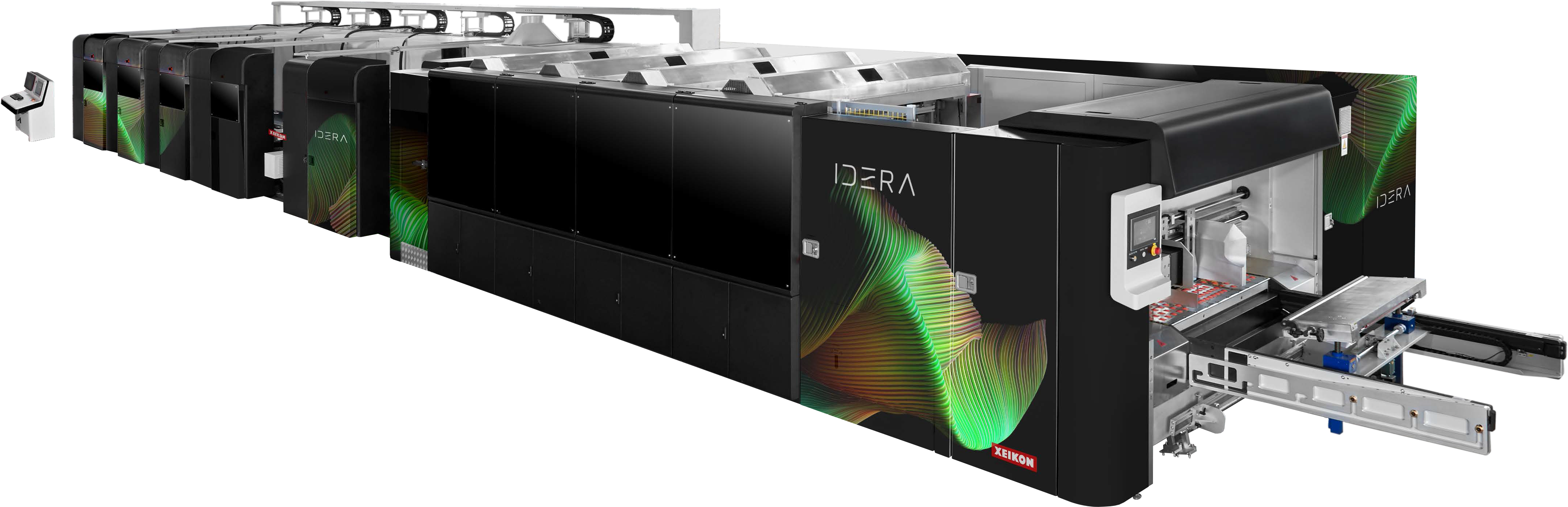 Xeikon Idera - Impressora Digital Industrial para Papelão Corrugado até 150 m/min.