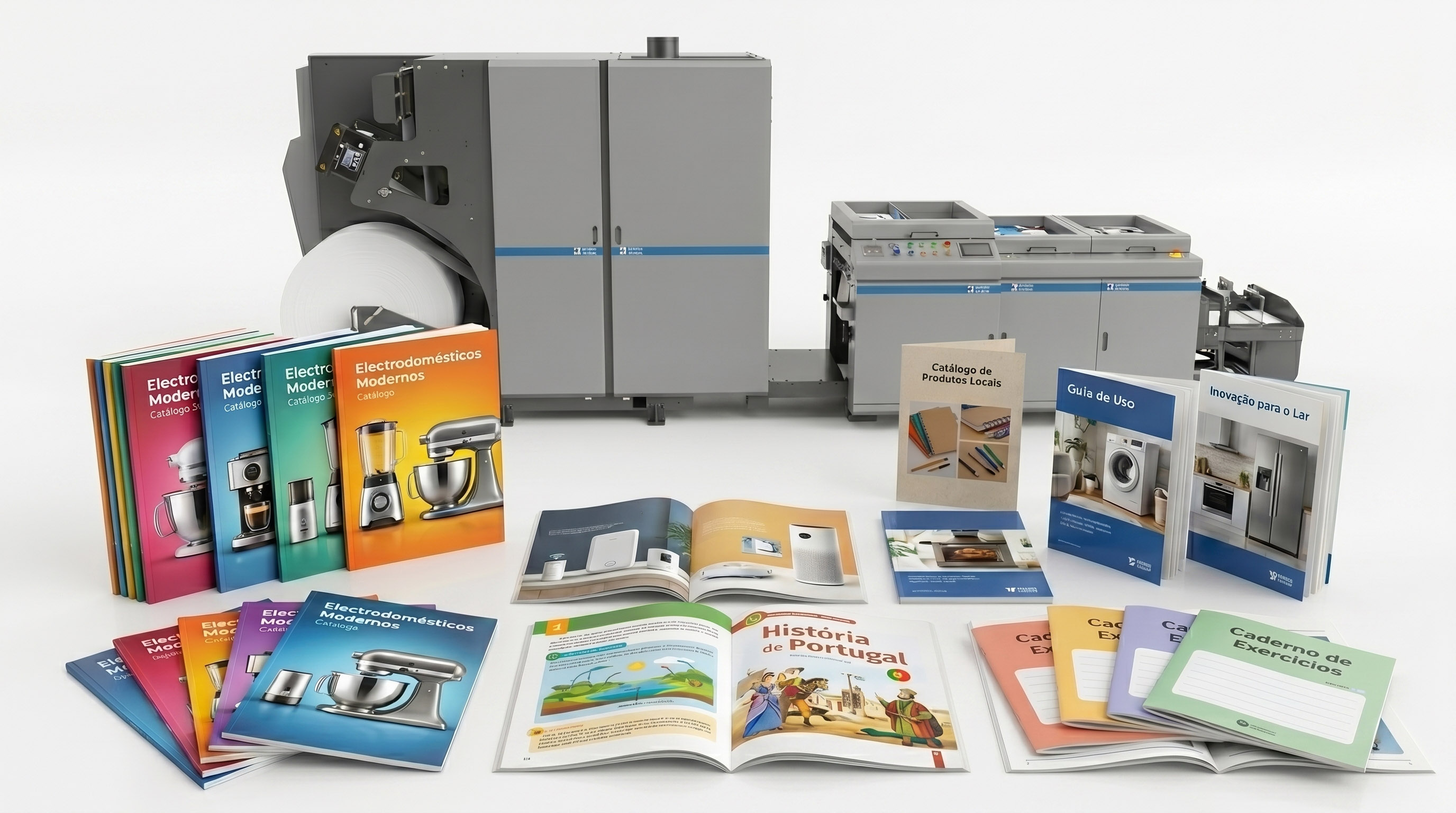 BookFlex 440 - Impressora Digital Inkjet Editorial Roll to Sheet